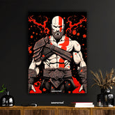 Kratos – God of War Rage Poster